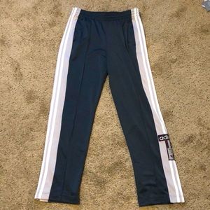 Adidas button up pants